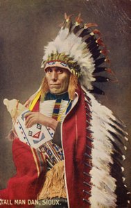 Tall Man Dan, Sioux (photo) - American Photographer