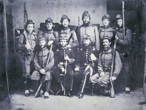 Les cadets zouaves de Charleston de l