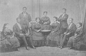 Les Chanteurs du Jubilé Original, vers 1870s - American Photographer