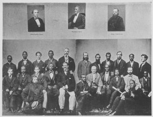 Le Petit Jury constitué pour juger le président Jefferson Davies - American Photographer