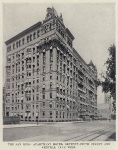 The San Remo Apartment Hotel, Seventy-Fifth Street et Central Park West - American Photographer