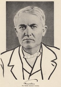 Thomas Edison (photo n/b)