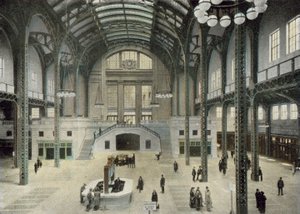 Hall des trains, gare Union de Chicago - American Photographer