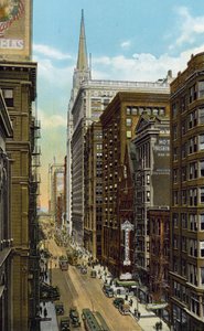 Rue Washington, vue vers l