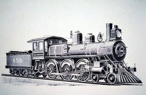 Train standard à dix roues 4-6-0 - American School