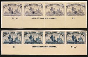 Flotte de Colomb de 4 cents - American School