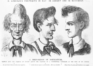 Un phénomène de portraiture, vers 1860 - American School