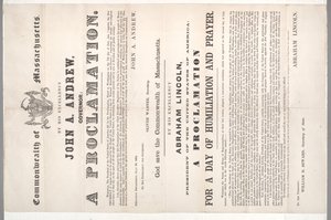 Proclamation pour un jour d