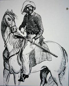 Un Texas Ranger, vers 1845 - American School