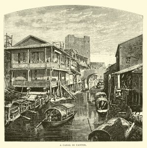 Un canal à Canton