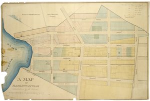 Carte de Manhattanville située sur l