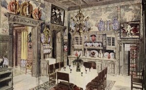Une salle à manger allemande modèle - American School
