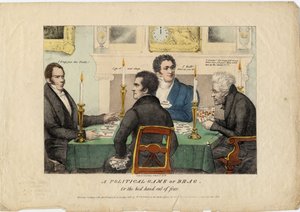 Un jeu politique de bluff, ou, la meilleure main sur quatre - American School