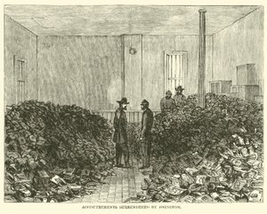 Équipements rendus par Johnston, avril 1865 - American School
