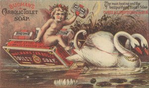Publicité pour le savon de toilette carbolique de Buchan, c.1880