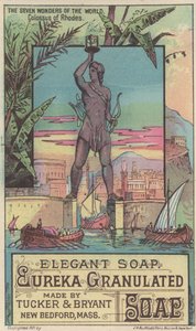 Publicité pour le savon granulé Eureka, 1881 - American School