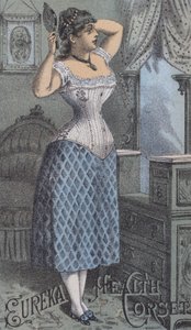 Publicité pour les corsets de santé Eureka pour femmes - American School