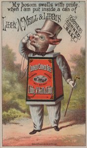 Publicité pour le corned-beef cuit de Libby, McNeill & Libby - American School