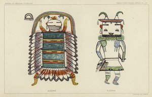 Alosaka (colour litho) - American School