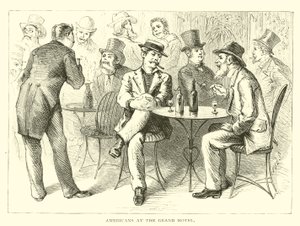 Américains au Grand Hôtel
