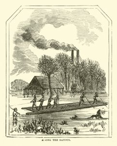 Parmi les bayous, mars 1863 - American School