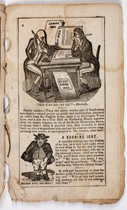 Et si nous échouons - nous échouons ! Macbeth, page 7 de Eltons Comic All-my-nack, 1838 - American School