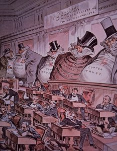 Caricature anti-trust des 