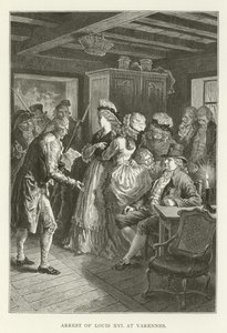 Arrestation de Louis XVI à Varennes - American School
