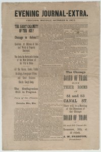 Article du Chicago Evening Journal-Extra concernant l