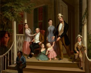 Famille Ashe-Moses, vers 1845 - American School