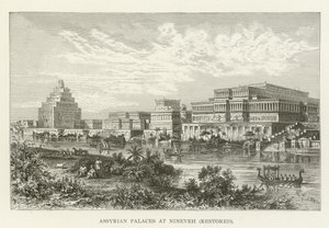 Palais assyriens à Ninive, restaurés - American School