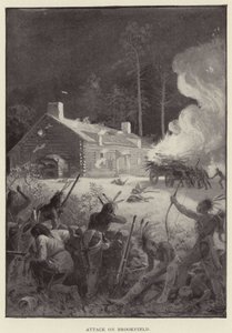 Attaque de Brookfield (litho) - American School