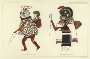 Awatobi Soyok Taka, Awatobi Soyok Wuqti (lithographie couleur) - American School