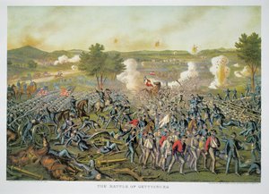 Bataille de Gettysburg - American School