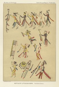Bataille de Little Big Horn - American School