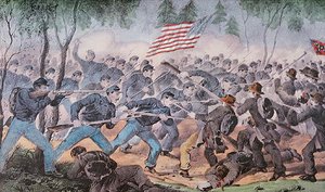 Bataille de Spottsylvania, Virginie - American School