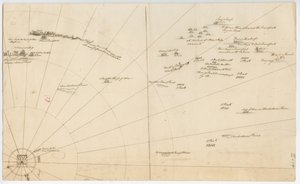 Plan de bataille pour le siège du port de Boston, c.1775-1776 - American School