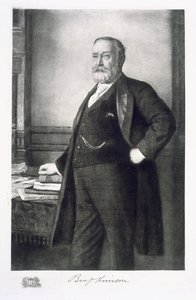Benjamin Harrison (1833-1901), 23e Président des États-Unis d
