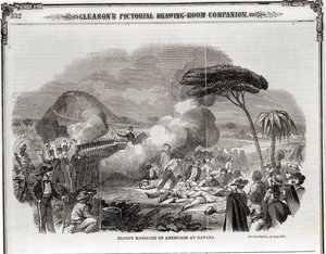 Massacre sanglant des Américains à La Havane, septembre 1851, de 