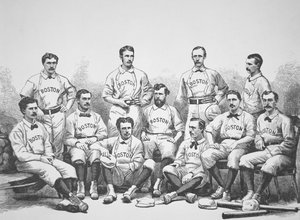 Boston Red Sox, champions nationaux en 1874 - American School