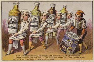 Garçons portant des produits de John Moir and Son, Londres - American School