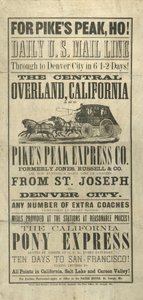 Affiche publicitaire pour les voyages trans-américains et les itinéraires de voyage - American School