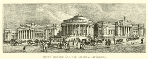 Bibliothèque Brown et galerie d