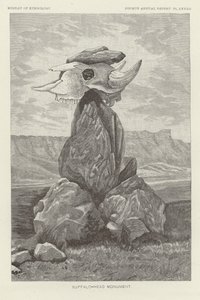 Monument de la tête de bison - American School