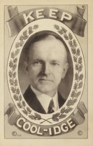 Calvin Coolidge (lithographie) - American School