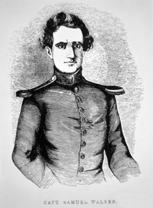 Capitaine Samuel Walker (1815-47) 1847 (gravure) - American School