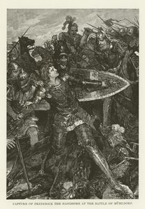Capture de Frédéric le Bel à la bataille de Mühldorf - American School