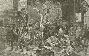 Capture de la Bastille, peint par François Flameng - American School