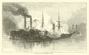 Capture du Harriet Lane, janvier 1863 - American School
