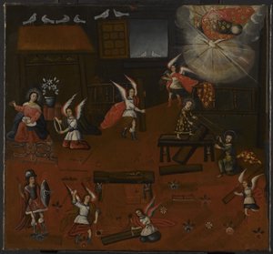 Atelier de charpentiers à Nazareth - American School